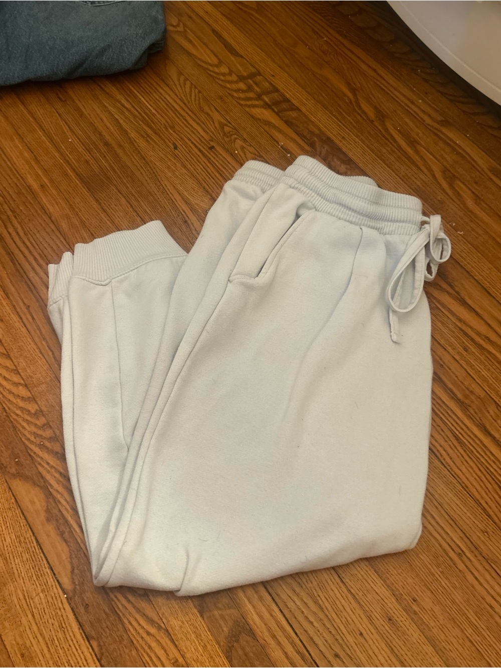 a new day Light Blue Fleece Drawstring Sweatpants